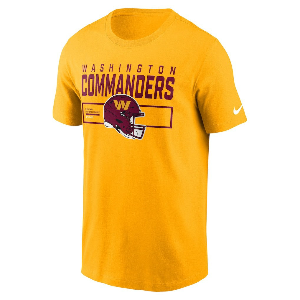 Washington Commanders Primetime Helmet Essential T-Shirt - Gold - Nike