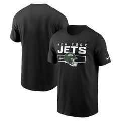New York Jets Primetime Helmet Essential T-Shirt - Black - Nike