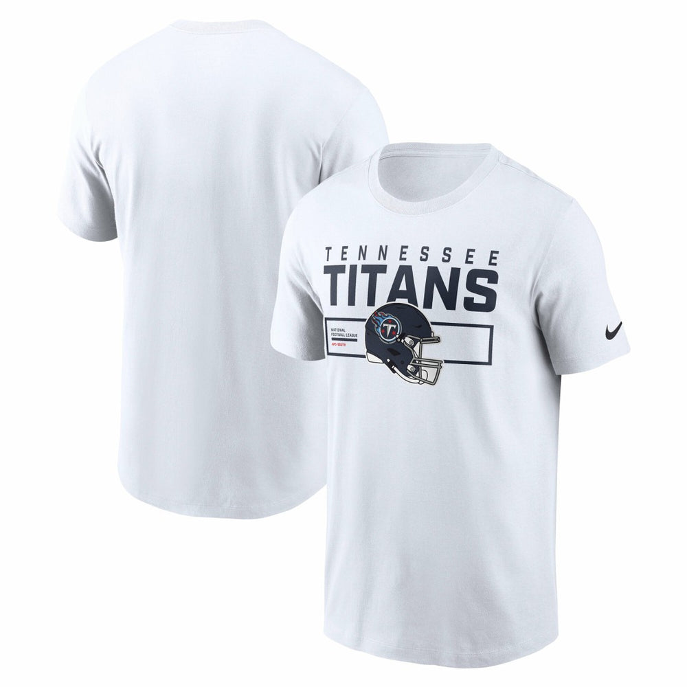 Tennessee Titans Primetime Helmet Essential T-Shirt - White - Nike