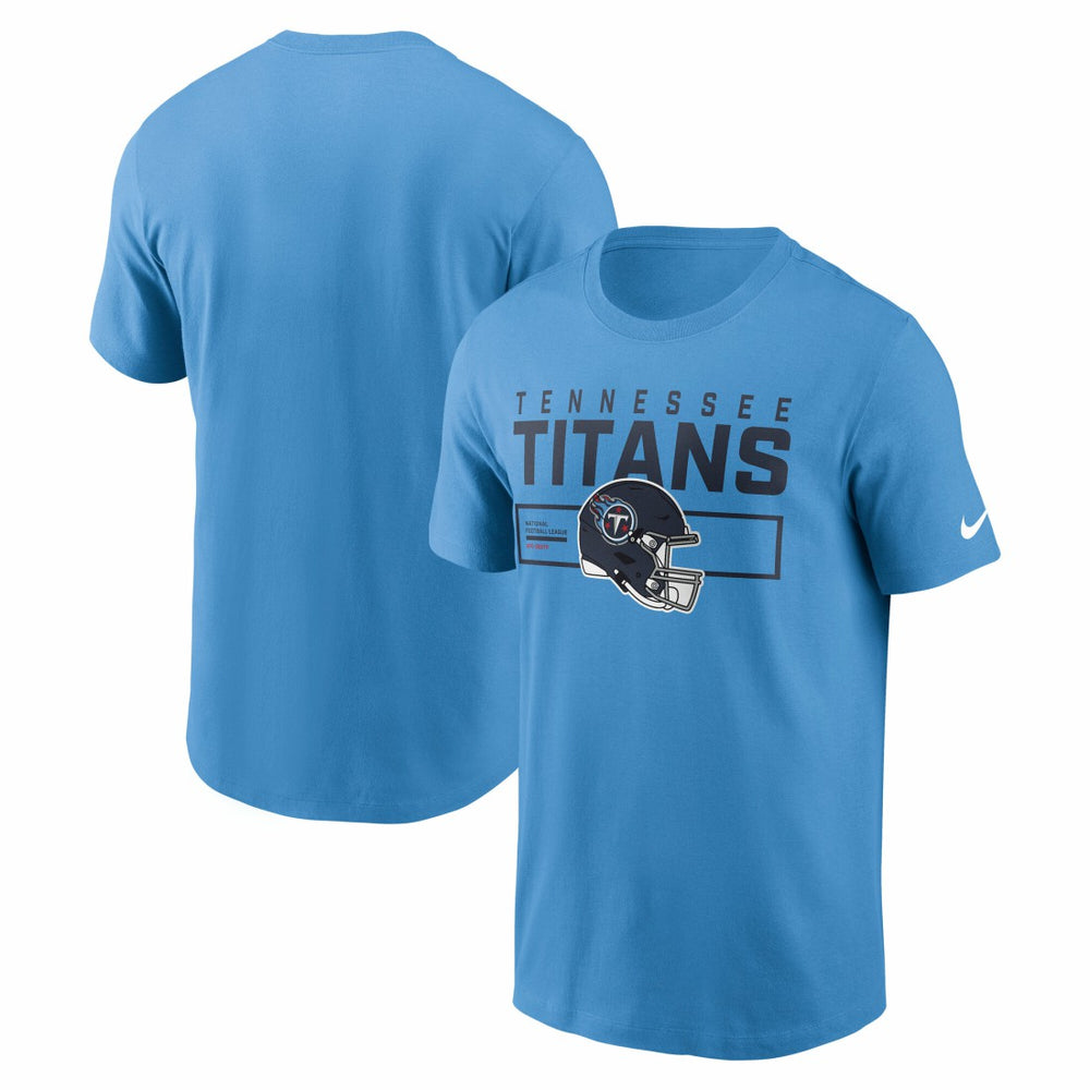Tennessee Titans Primetime Helmet Essential T-Shirt - Light Blue - Nike