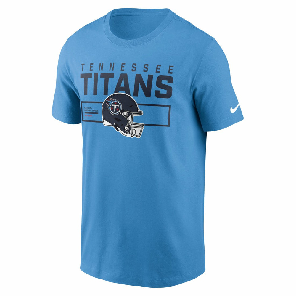 Tennessee Titans Primetime Helmet Essential T-Shirt - Light Blue - Nike