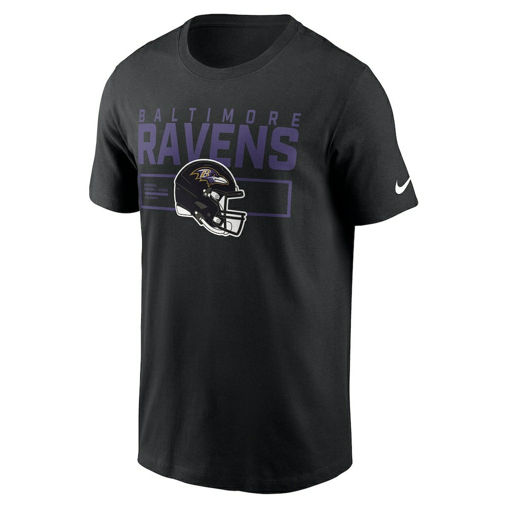 Baltimore Ravens Primetime Helmet Essential T-Shirt - Black - Nike