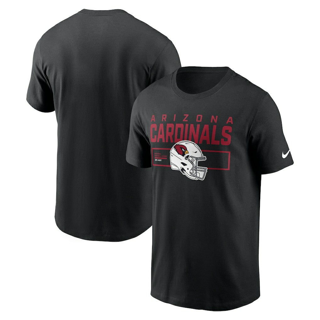 Arizona Cardinals Primetime Helmet Essential T-Shirt - Black - Nike