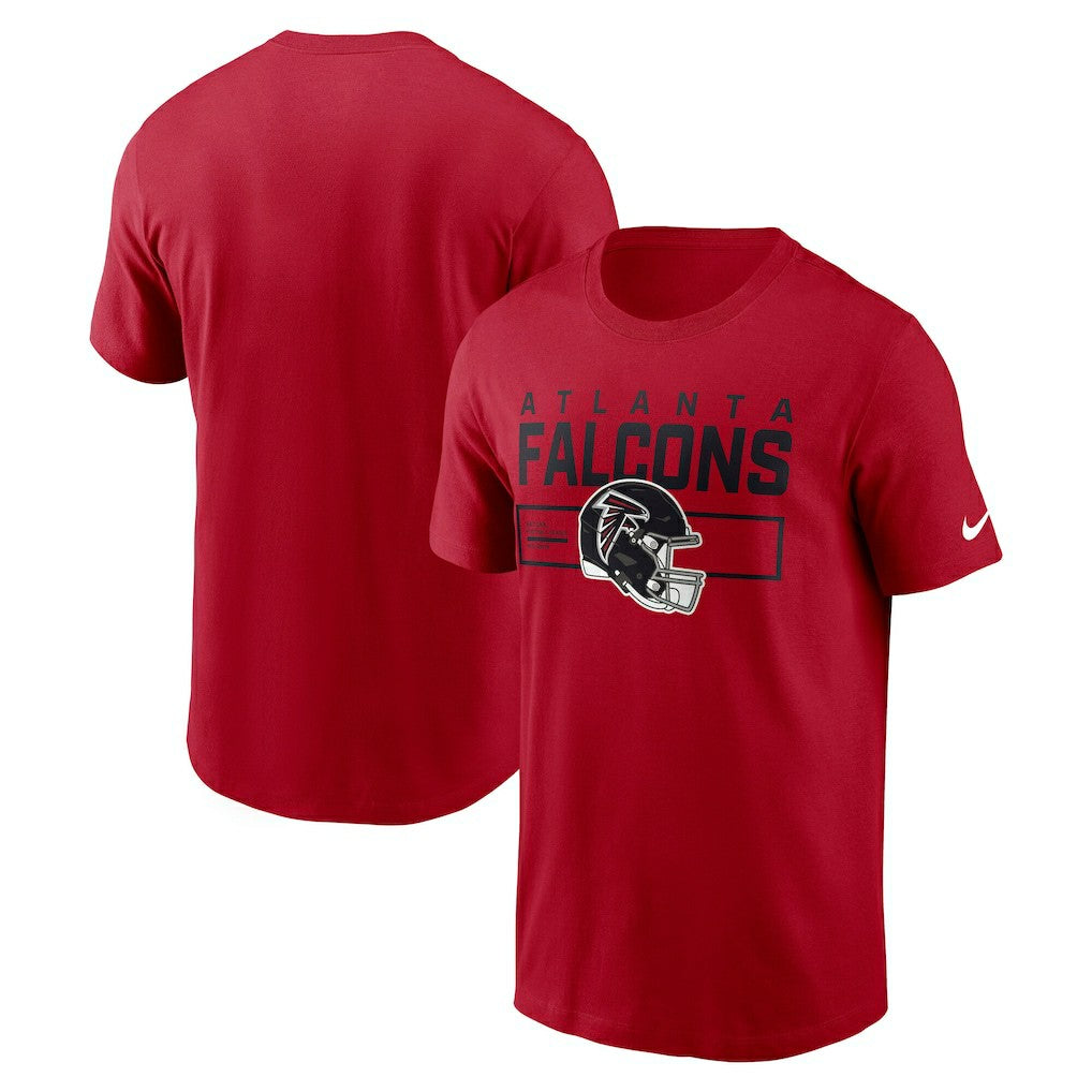 Atlanta Falcons Primetime Helmet Essential T-Shirt - Red - Nike