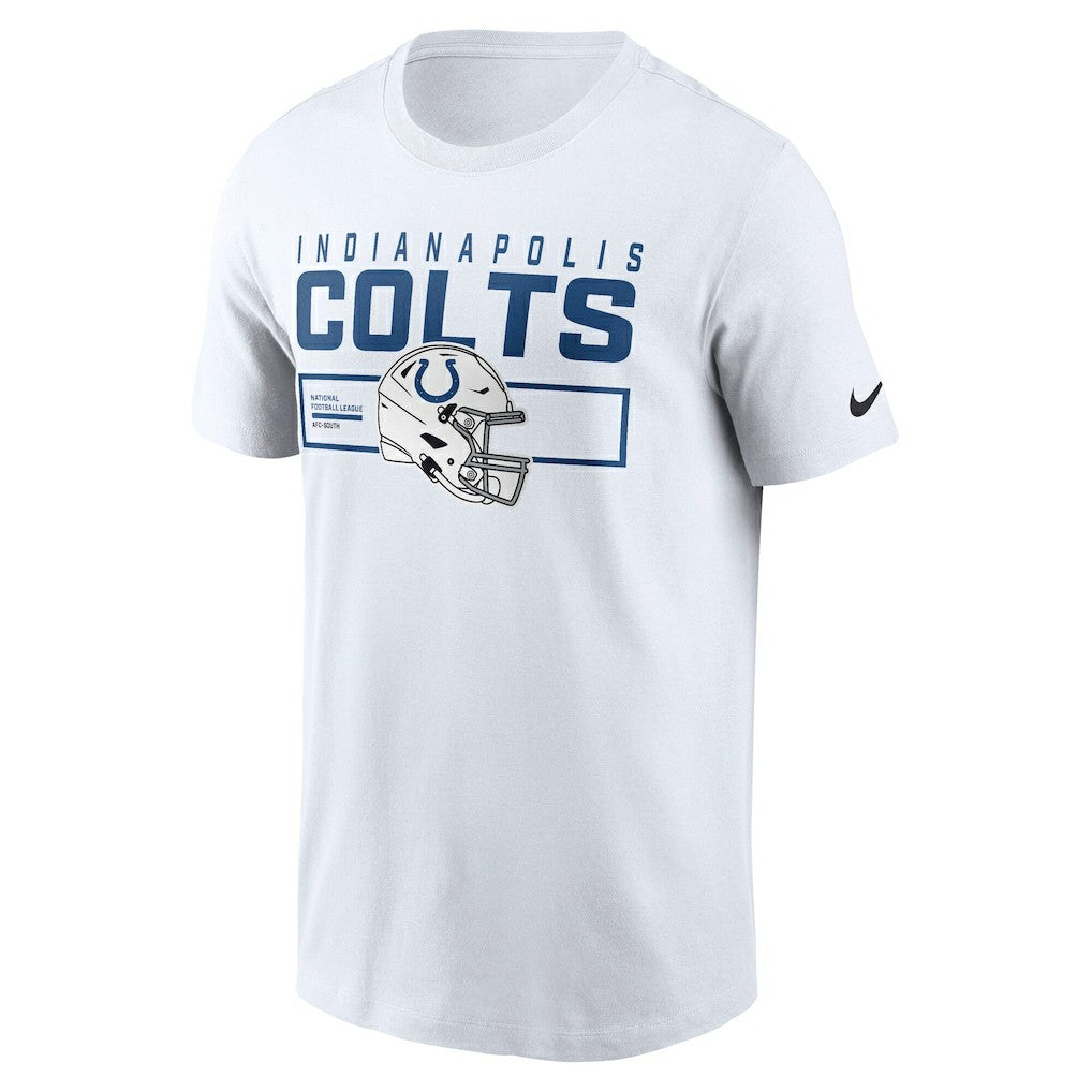 Indianapolis Colts Primetime Helmet Essential T-Shirt - White - Nike
