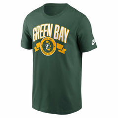 Green Bay Packers Rewind Front and Back Hit Essential T-Shirt - Green - Nike