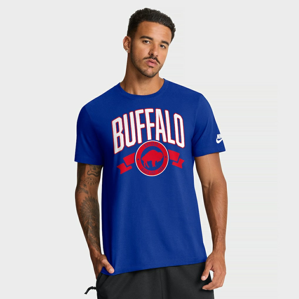 Buffalo Bills Rewind Front and Back Hit Essential T-Shirt - Royal - Nike