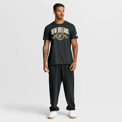 New Orleans Saints Rewind Front and Back Hit Essential T-Shirt - Black - Nike