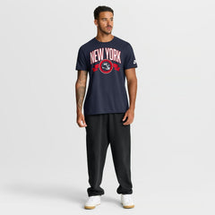 New York Giants Rewind Front and Back Hit Essential T-Shirt - Navy - Nike