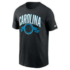 Carolina Panthers Rewind Front and Back Hit Essential T-Shirt - Black - Nike