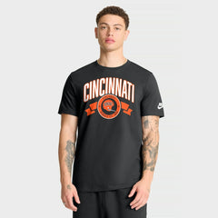 Cincinnati Bengals Rewind Front and Back Hit Essential T-Shirt - Black - Nike
