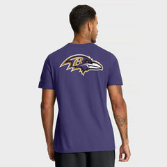 Baltimore Ravens Rewind Front and Back Hit Essential T-Shirt - Purple - Nike