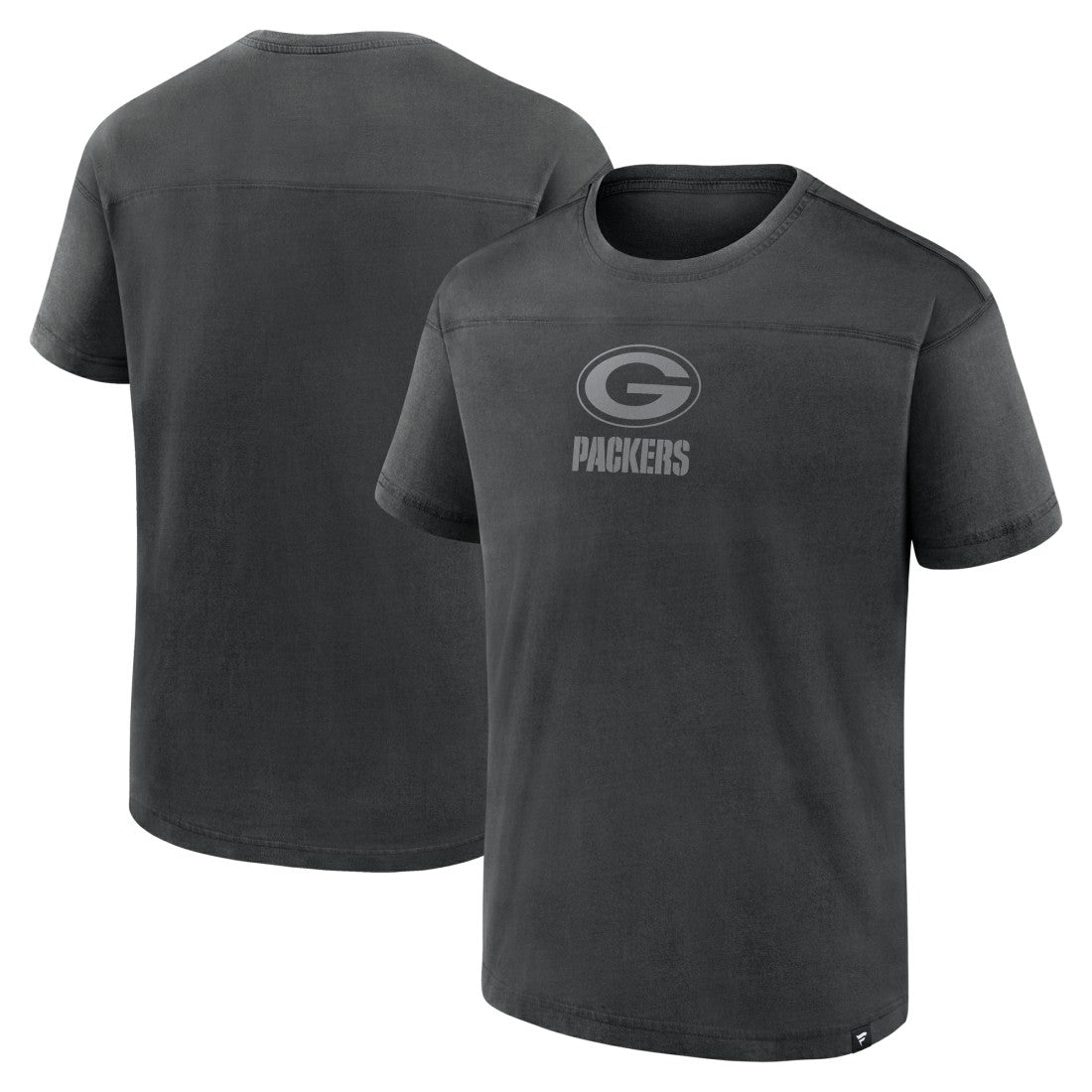 Green Bay Packers Mini Tonal T-Shirt - Black - Fanatics