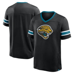 Jacksonville Jaguars Hometown Premium Hashmark V-Neck T-Shirt - Black - Fanatics