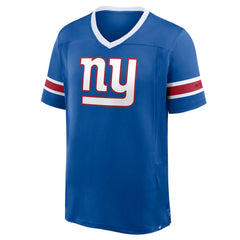New York Giants Hometown Premium Hashmark V-Neck T-Shirt - Royal - Fanatics