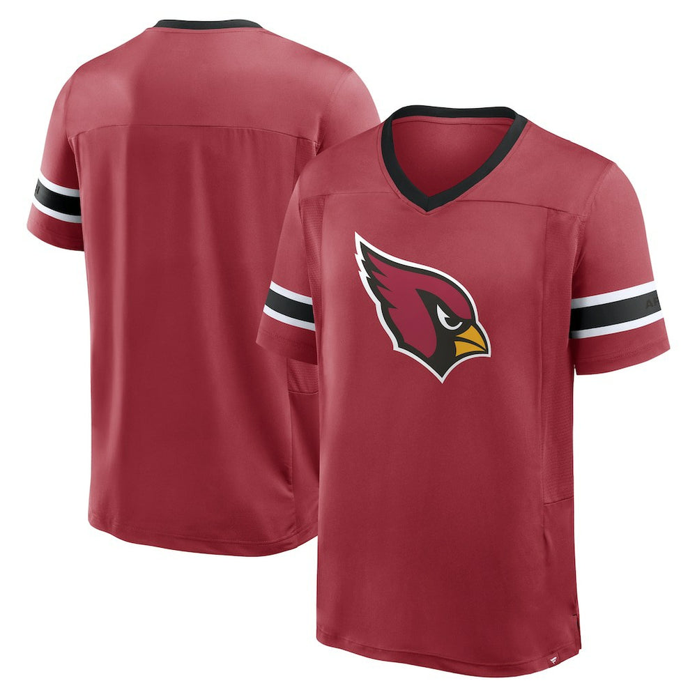 Arizona Cardinals Hometown Premium Hashmark V-Neck T-Shirt - Cardinal - Fanatics