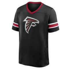 Atlanta Falcons Hometown Premium Hashmark V-Neck T-Shirt - Black - Fanatics