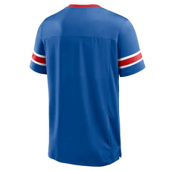 Buffalo Bills Hometown Premium Hashmark V-Neck T-Shirt - Royal - Fanatics