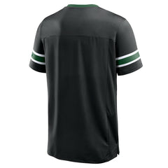 New York Jets Redzone Hashmark V-Neck T-Shirt - Black - Fanatics