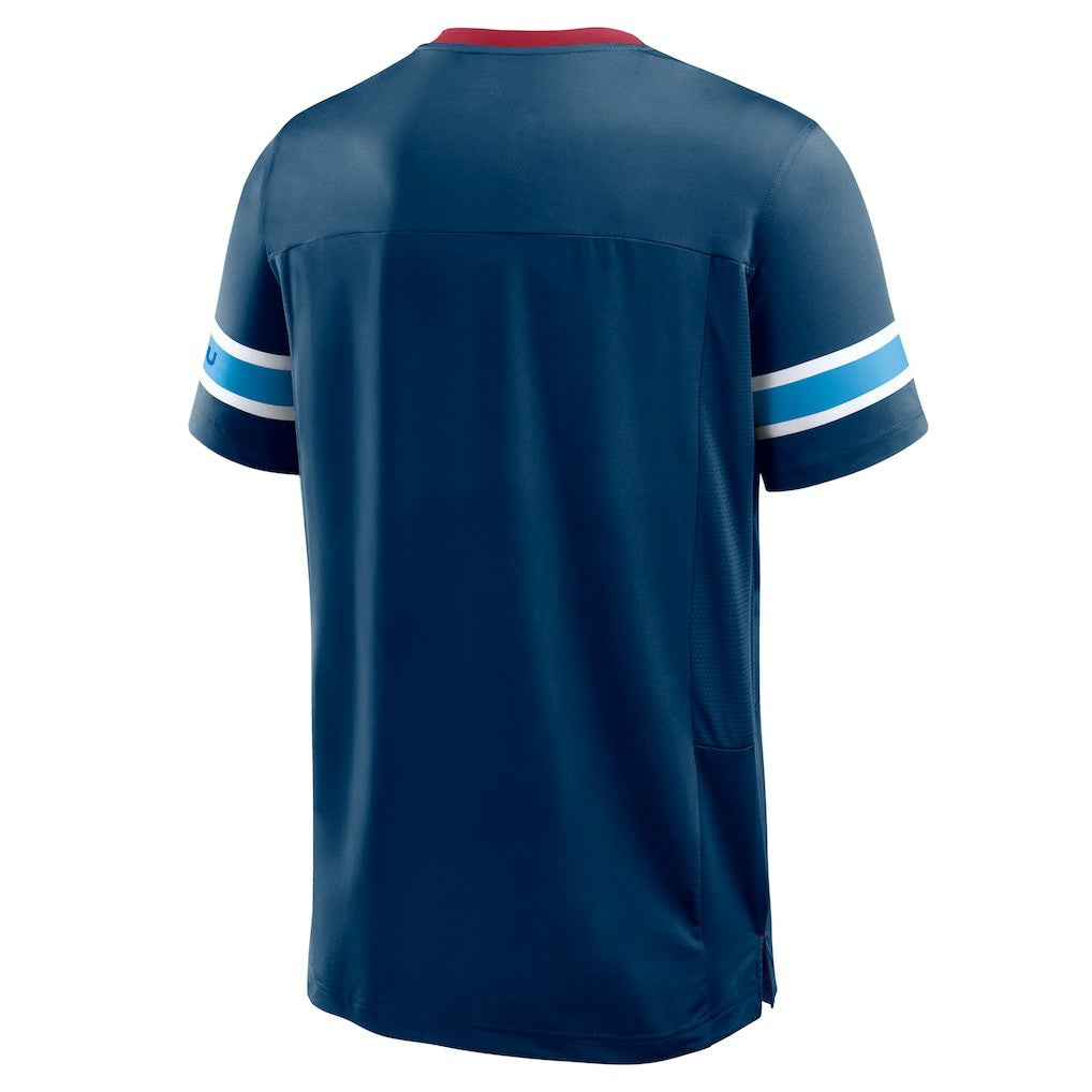 Houston Texans Redzone Hashmark V-Neck T-Shirt - Navy - Fanatics