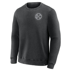 Pittsburgh Steelers Deep Route Pullover Sweatshirt - Black - Fanatics
