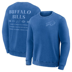 Buffalo Bills Deep Route Pullover Sweatshirt - Royal - Fanatics
