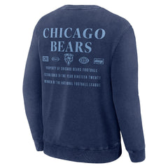 Chicago Bears Deep Route Pullover Sweatshirt - Navy - Fanatics