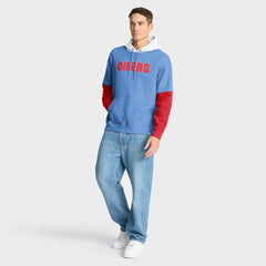 Tennessee Titans Helmet Retro Pullover Hoodie - Light Blue - Fanatics
