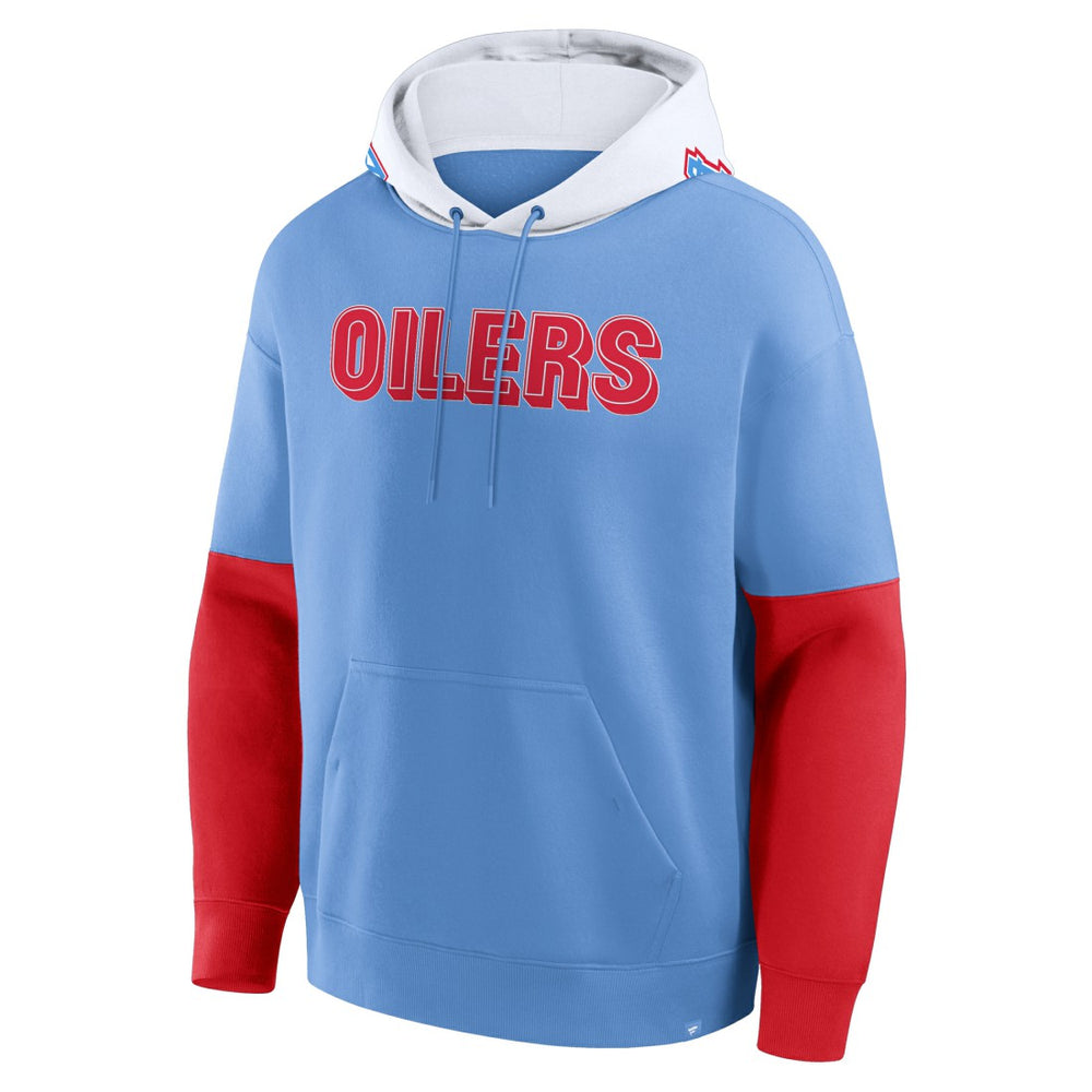 Tennessee Titans Helmet Retro Pullover Hoodie - Light Blue - Fanatics