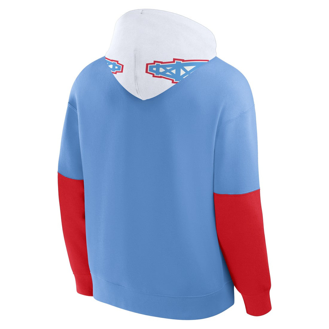 Tennessee Titans Helmet Retro Pullover Hoodie - Light Blue - Fanatics