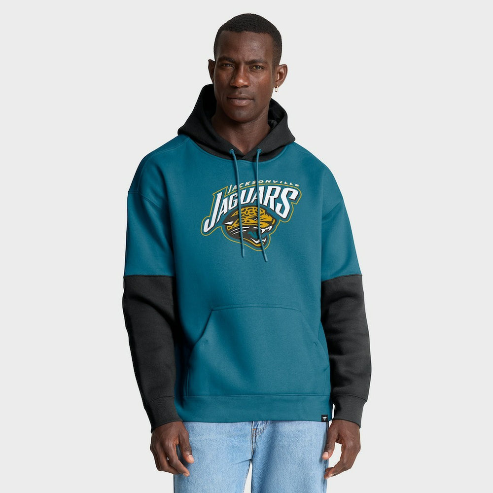 Jacksonville Jaguars Helmet Retro Pullover Hoodie - Teal - Fanatics