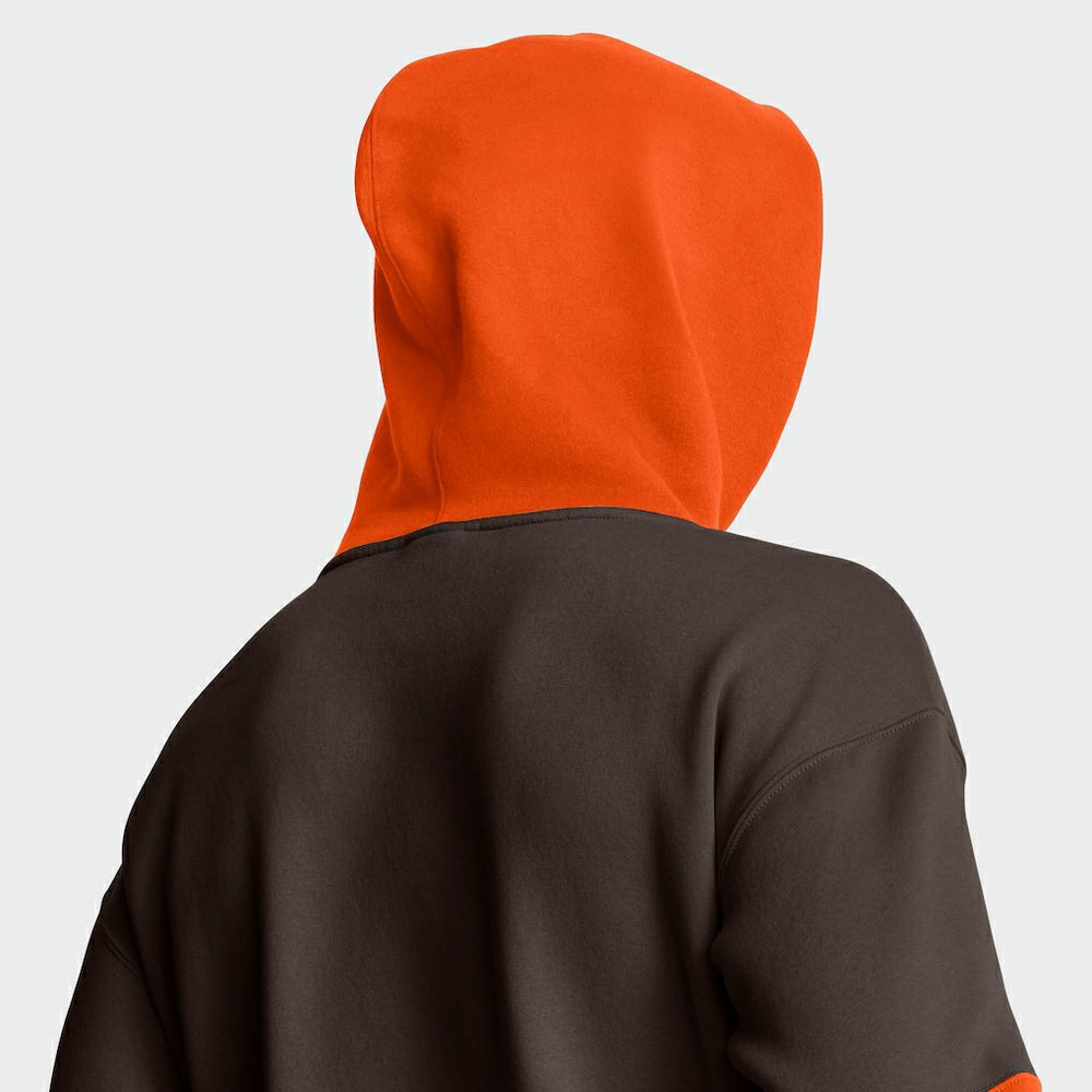 Cleveland Browns Helmet Retro Pullover Hoodie - Brown - Fanatics