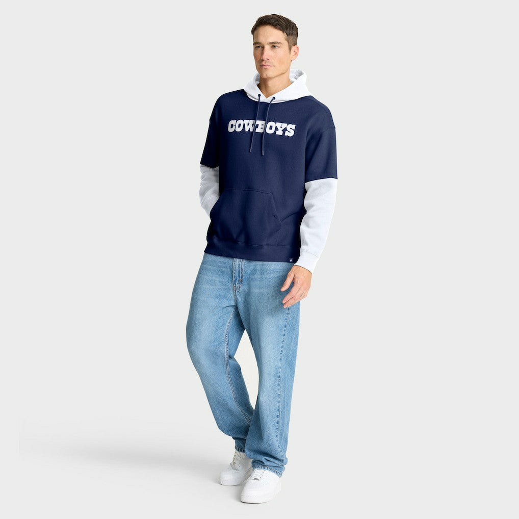 Dallas Cowboys Helmet Retro Pullover Hoodie - Navy - Fanatics