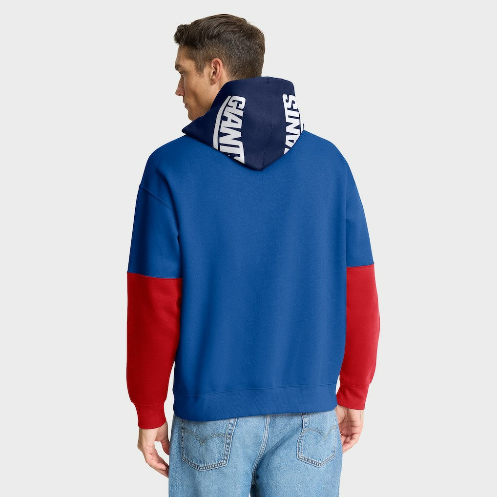 New York Giants Helmet Retro Pullover Hoodie - Royal - Fanatics