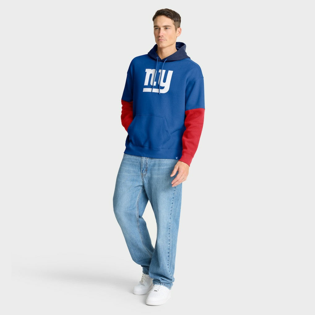 New York Giants Helmet Retro Pullover Hoodie - Royal - Fanatics