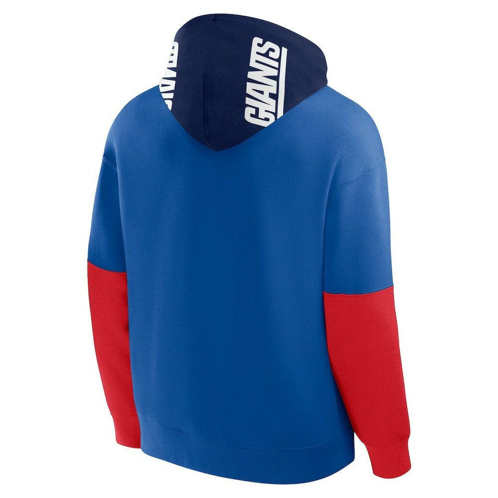 New York Giants Helmet Retro Pullover Hoodie - Royal - Fanatics