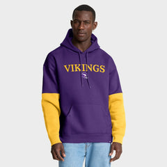 Minnesota Vikings Helmet Retro Pullover Hoodie - Purple - Fanatics