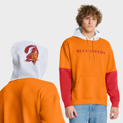 Tampa Bay Buccaneers Helmet Retro Pullover Hoodie - Tan - Fanatics
