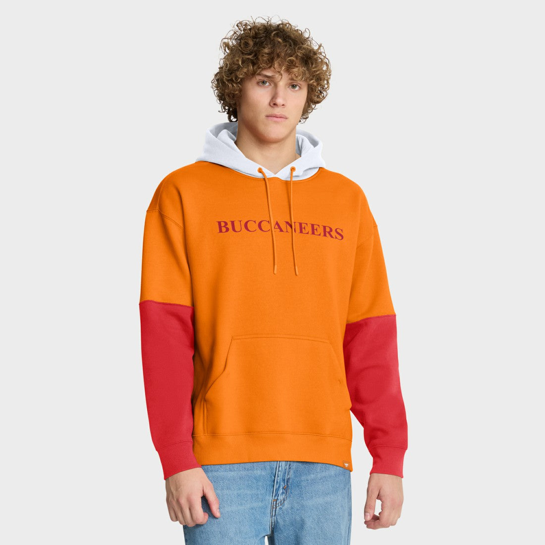 Tampa Bay Buccaneers Helmet Retro Pullover Hoodie - Tan - Fanatics