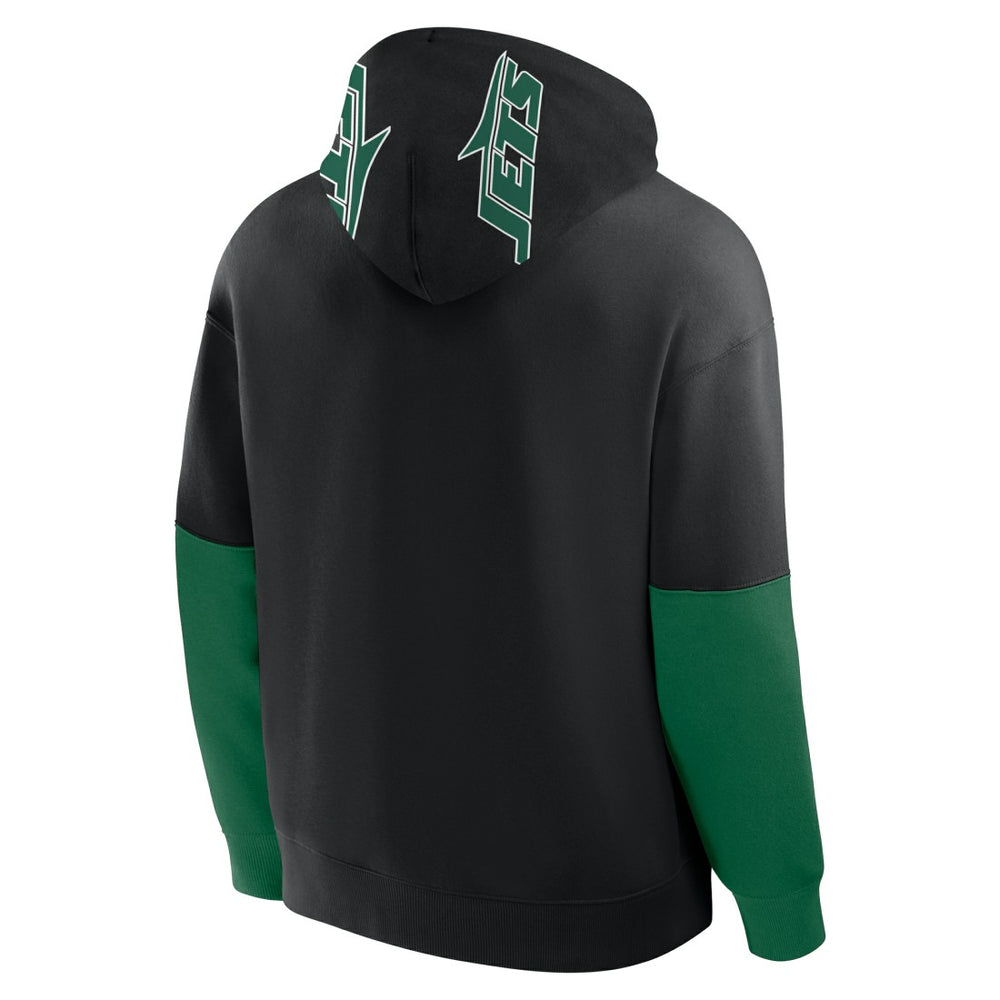New York Jets Helmet Alt Pullover Hoodie - Black - Fanatics