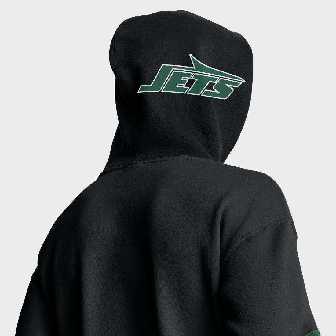 New York Jets Helmet Alt Pullover Hoodie - Black - Fanatics
