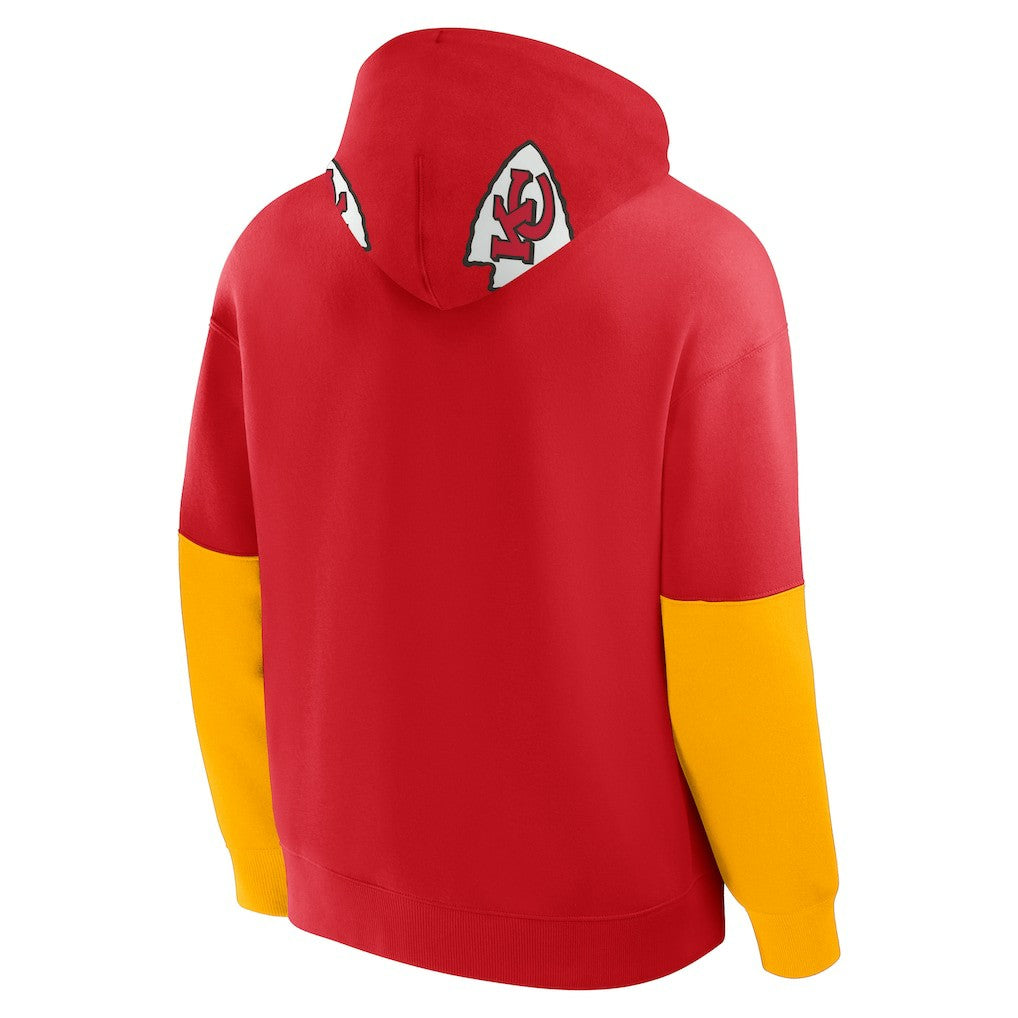 Kansas City Chiefs Helmet Pullover Hoodie - Red - Fanatics