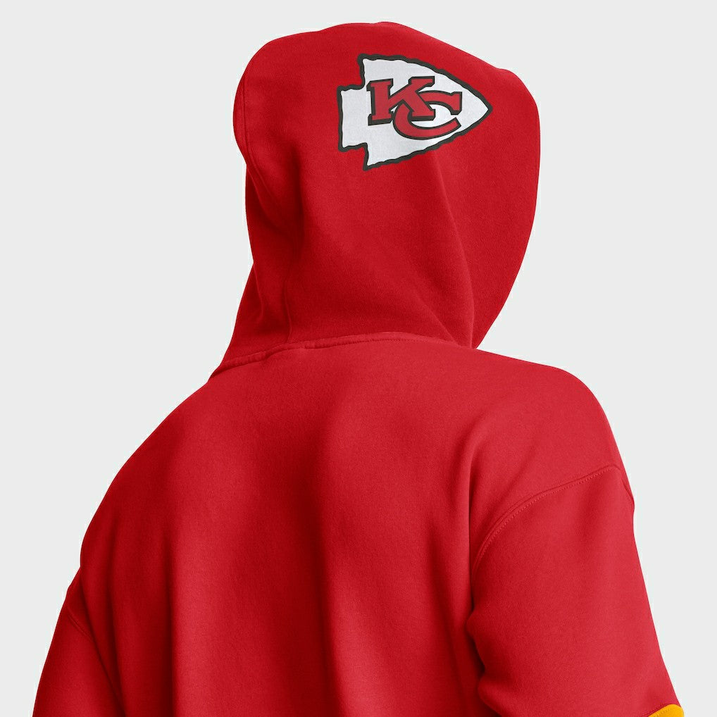 Kansas City Chiefs Helmet Pullover Hoodie - Red - Fanatics