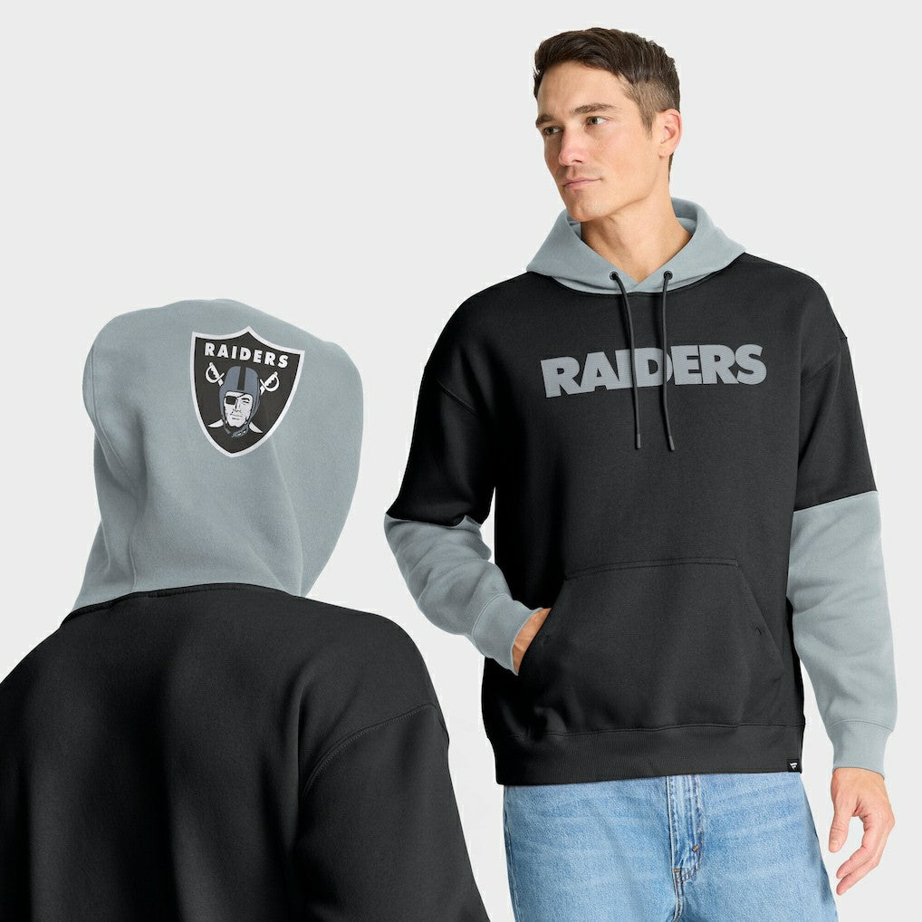Las Vegas Raiders Helmet Pullover Hoodie - Black - Fanatics