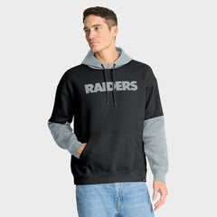 Las Vegas Raiders Helmet Pullover Hoodie - Black - Fanatics