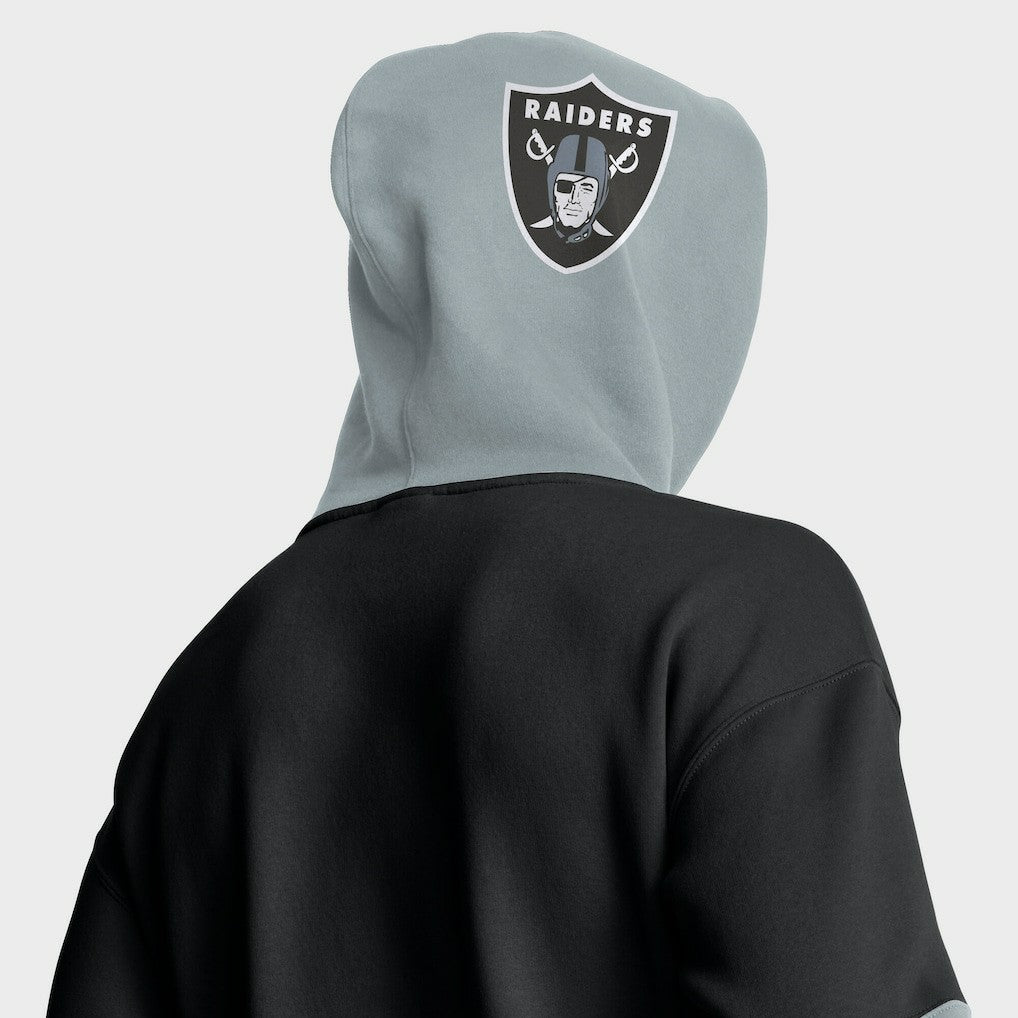 Las Vegas Raiders Helmet Pullover Hoodie - Black - Fanatics