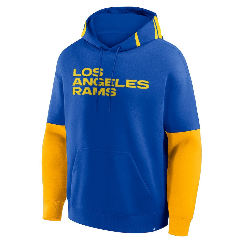 Los Angeles Rams Helmet Pullover Hoodie - Royal - Fanatics