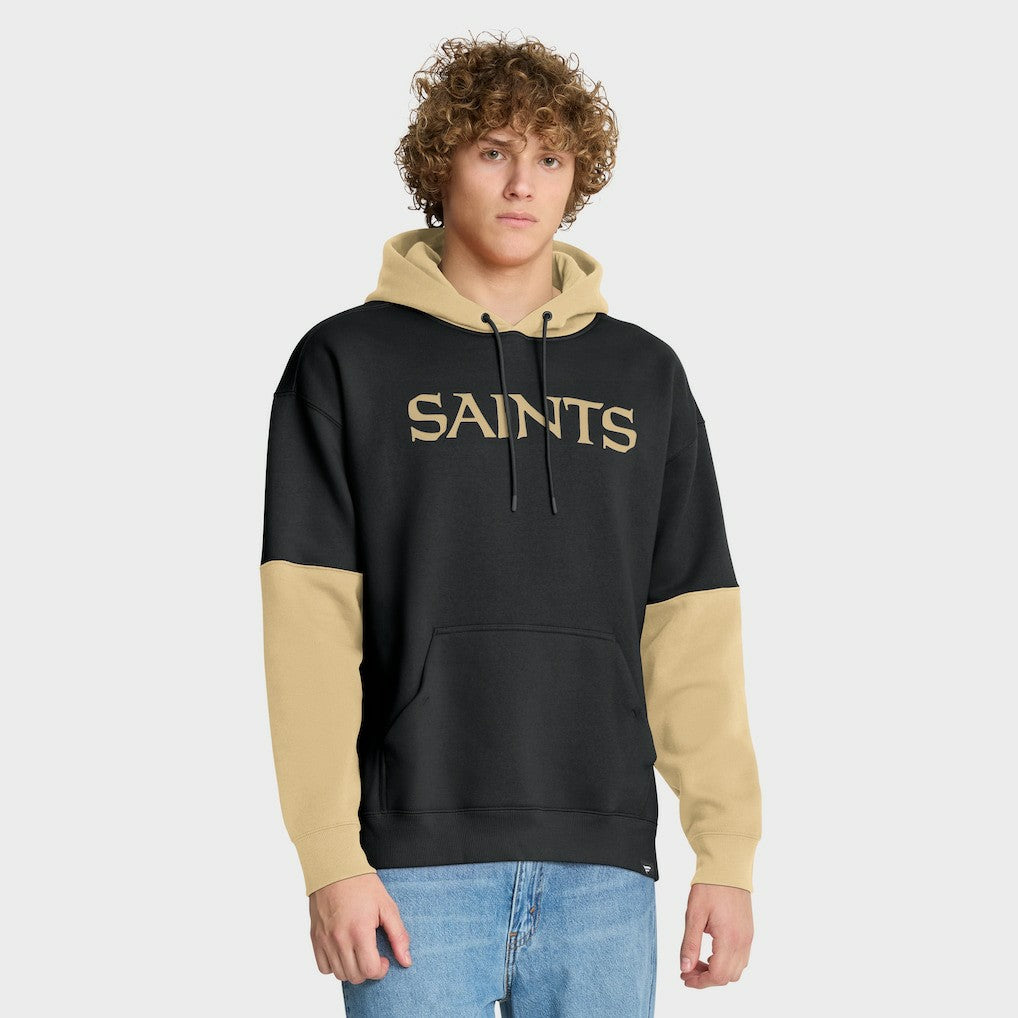 New Orleans Saints Helmet Pullover Hoodie - Black - Fanatics