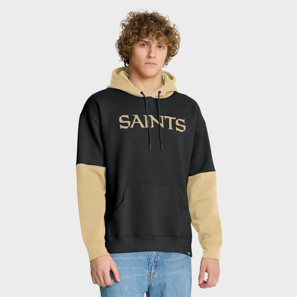 New Orleans Saints Helmet Pullover Hoodie - Black - Fanatics