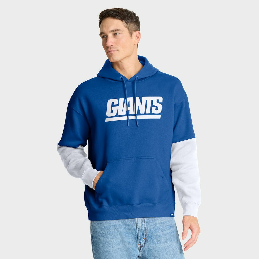 New York Giants Helmet Pullover Hoodie - Royal - Fanatics